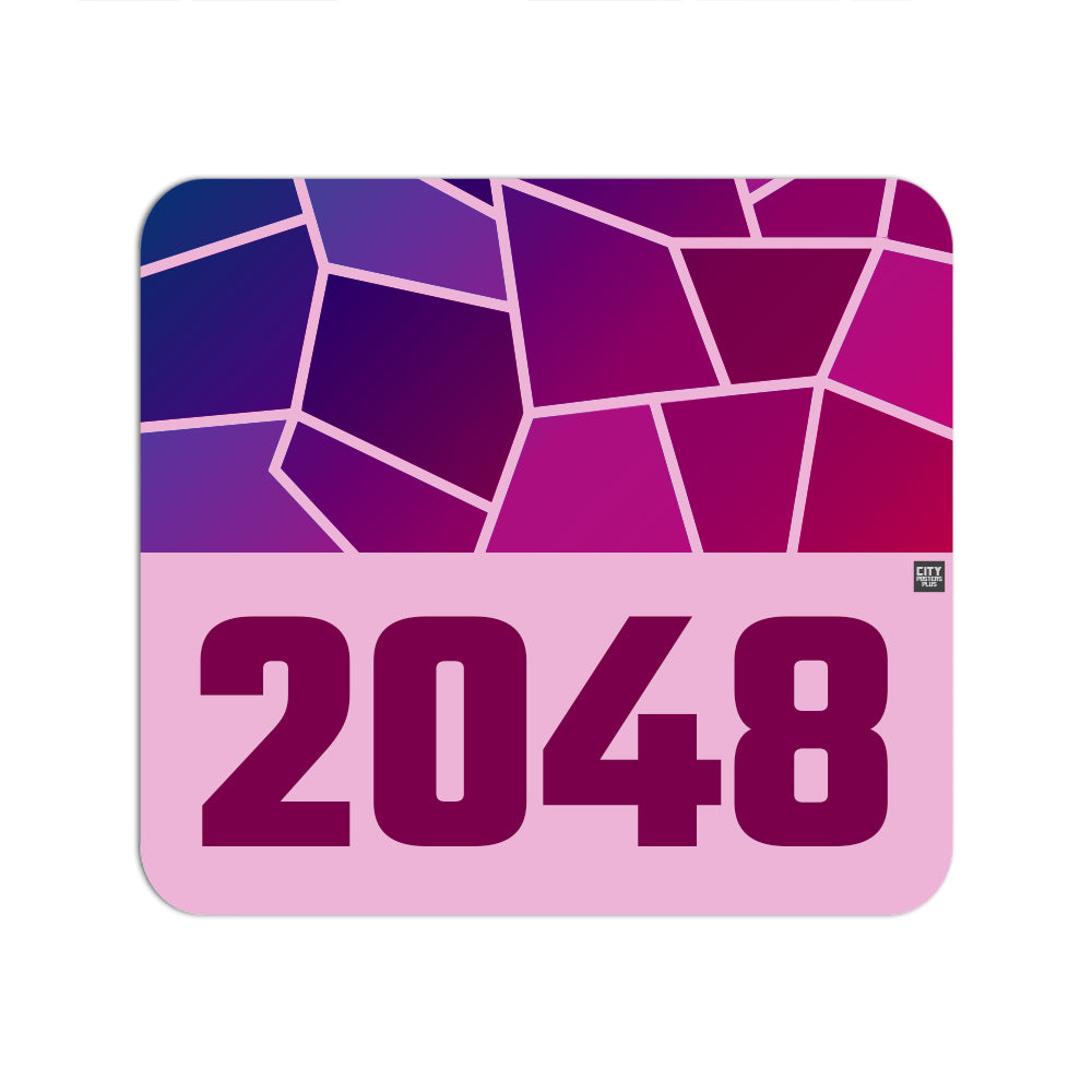 2048 Year Mousepad (Light Pink)