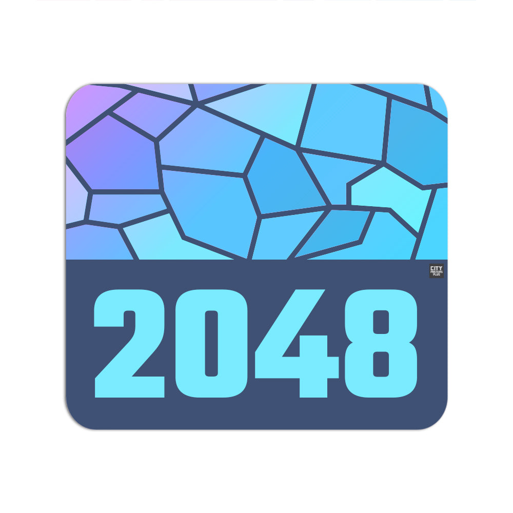 2048 Year Mousepad (Navy Blue)