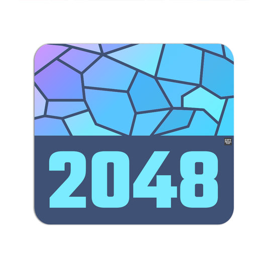 2048 Year Mousepad (Navy Blue)