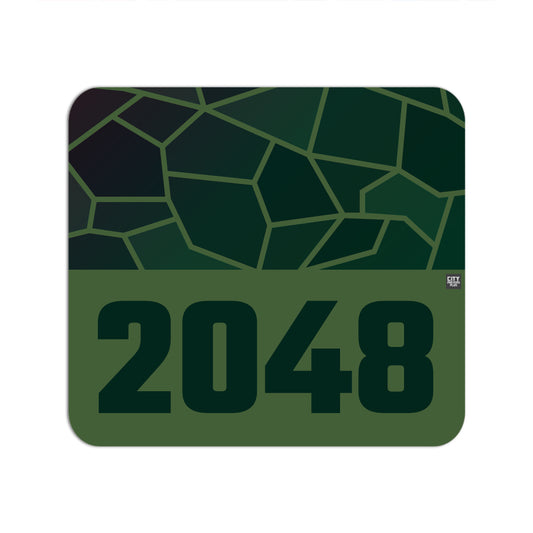 2048 Year Mousepad (Olive Green)