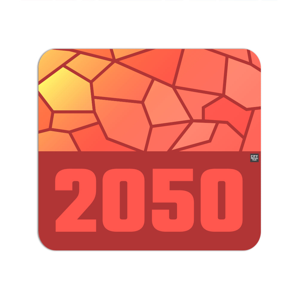 2050 Year Mousepad (Red)