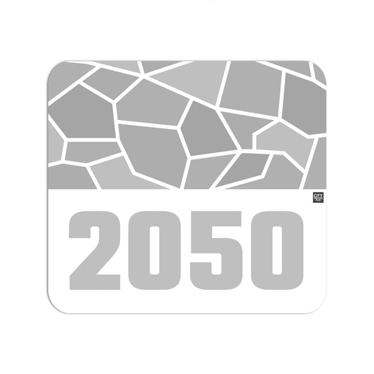 2050 Year Mousepad (White)