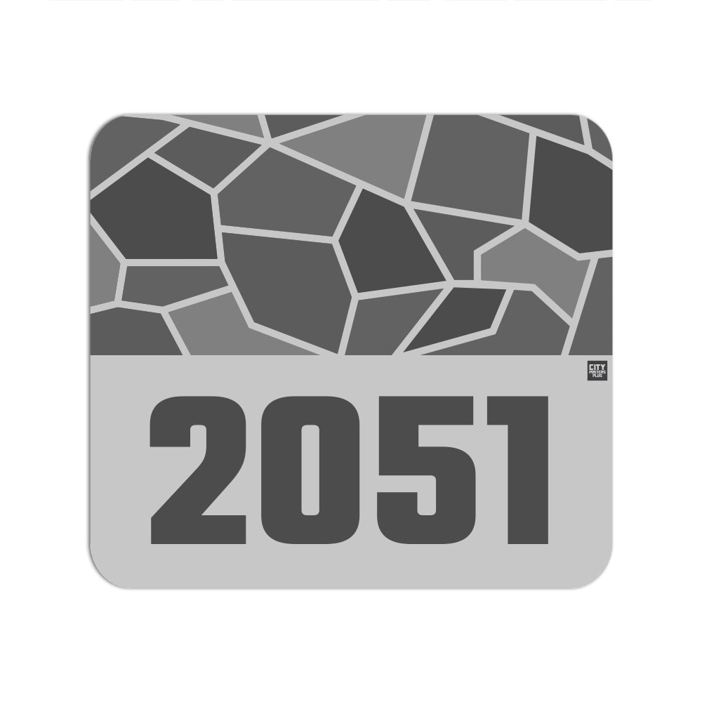2051 Year Mousepad (Melange Grey)