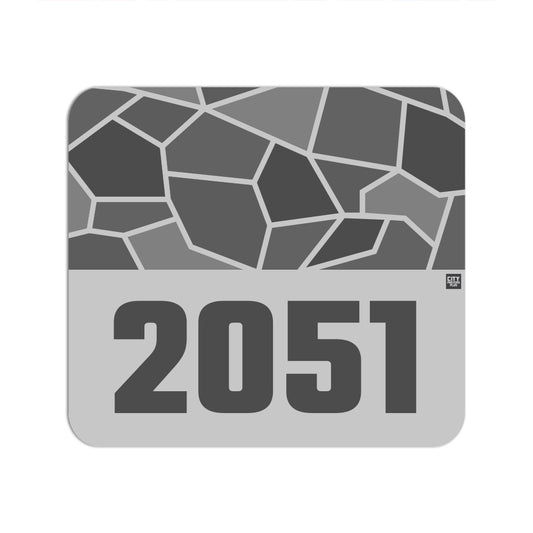 2051 Year Mousepad (Melange Grey)