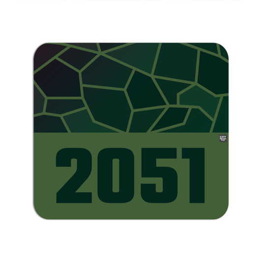 2051 Year Mousepad (Olive Green)