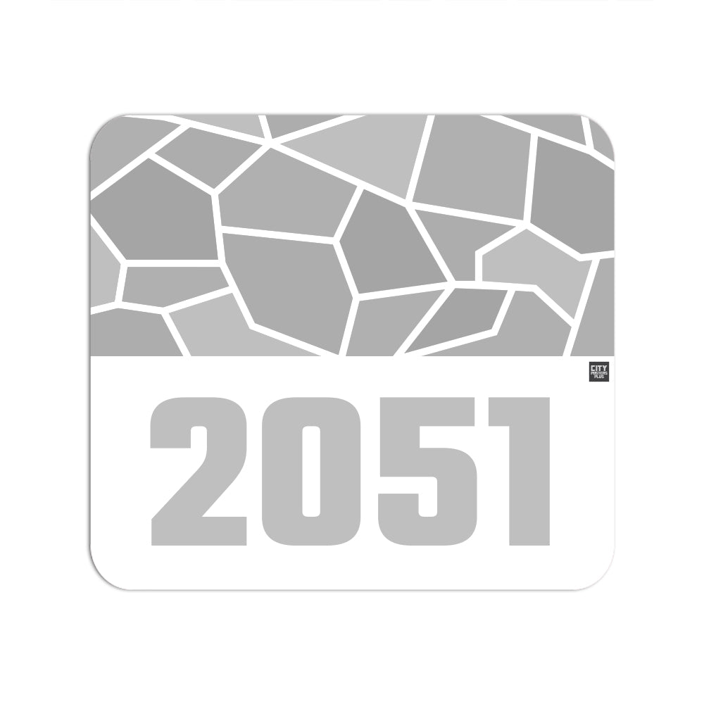 2051 Year Mousepad (White)