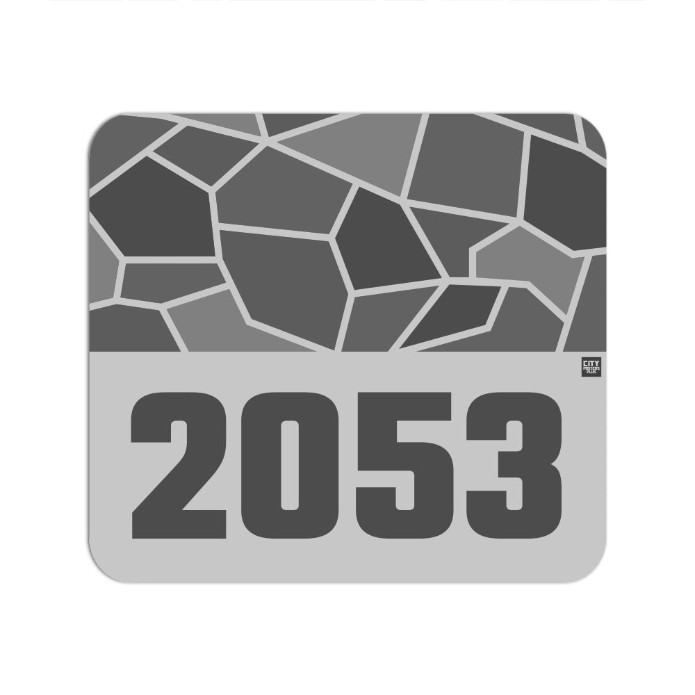 2053 Year Mousepad (Melange Grey)