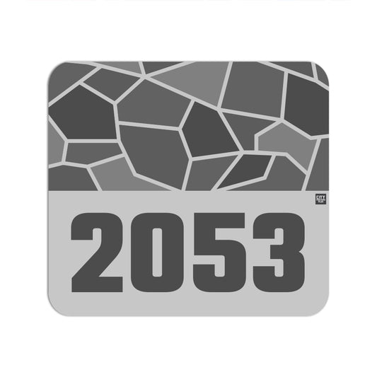 2053 Year Mousepad (Melange Grey)