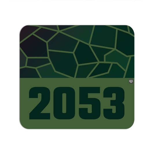 2053 Year Mousepad (Olive Green)