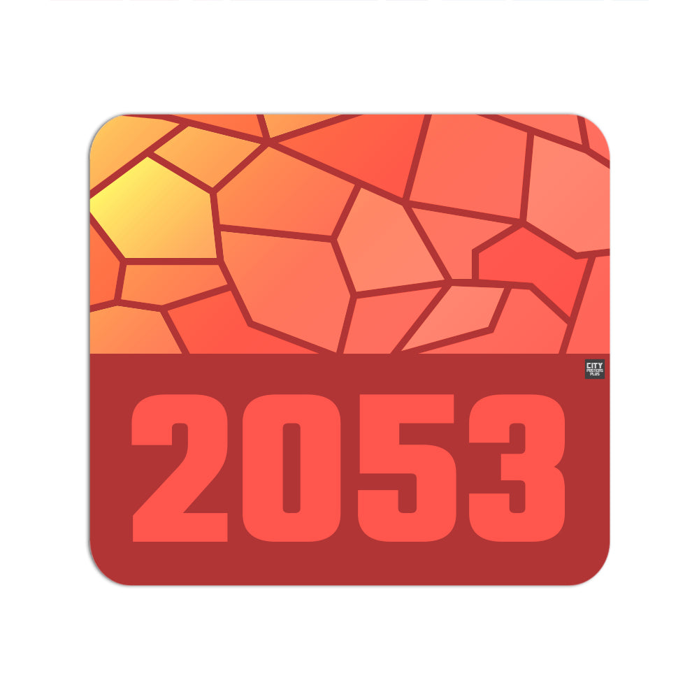 2053 Year Mousepad (Red)