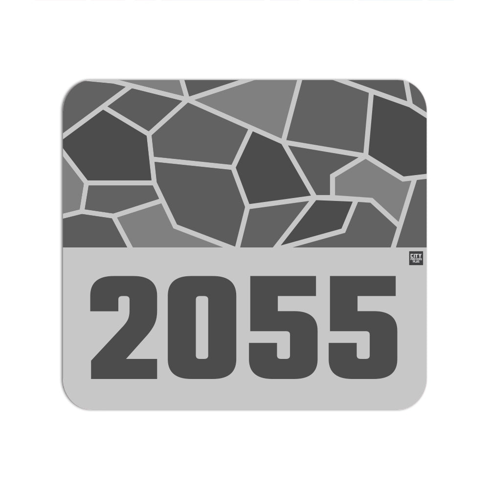 2055 Year Mousepad (Melange Grey)