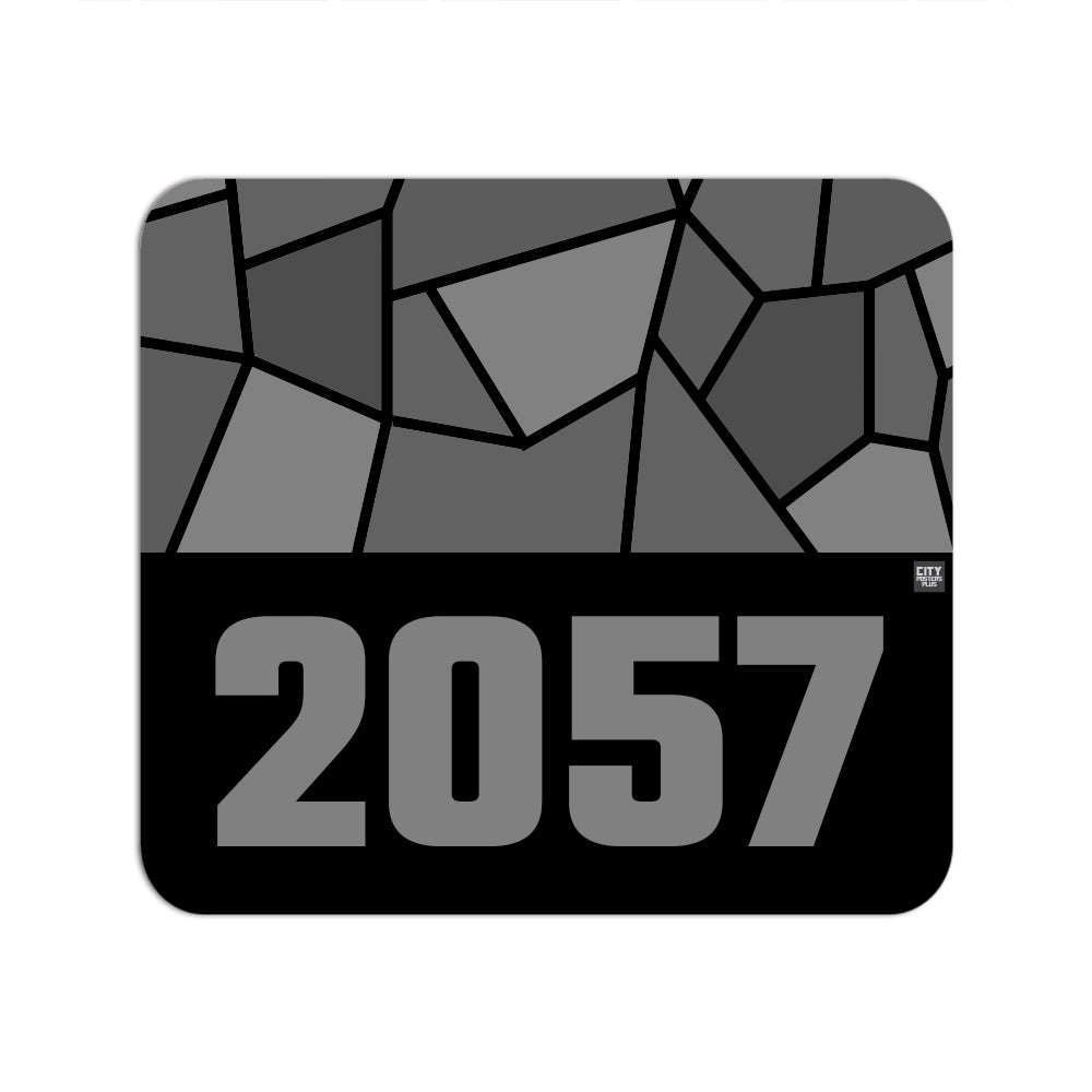 2057 Year Mousepad (Black)