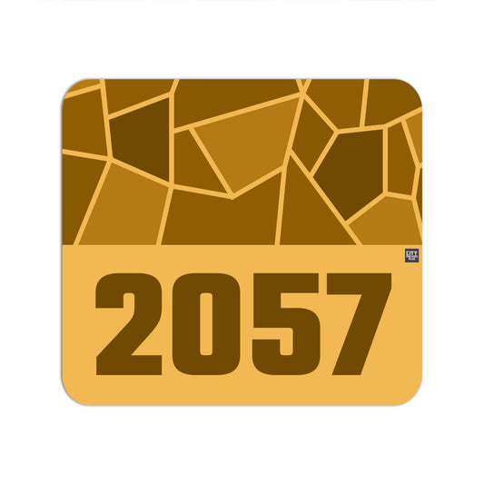 2057 Year Mousepad (Golden Yellow)