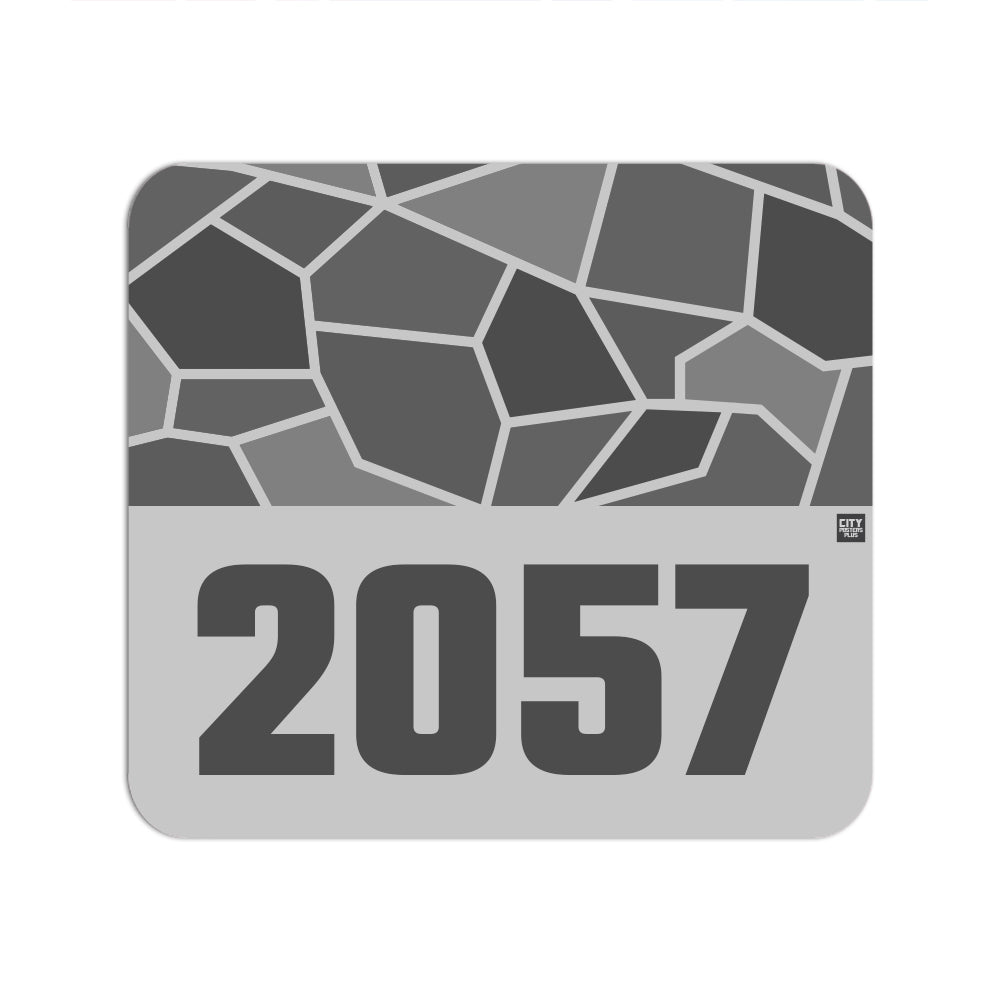 2057 Year Mousepad (Melange Grey)