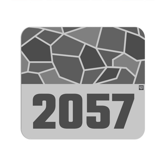 2057 Year Mousepad (Melange Grey)