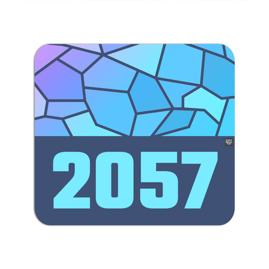 2057 Year Mousepad (Navy Blue)
