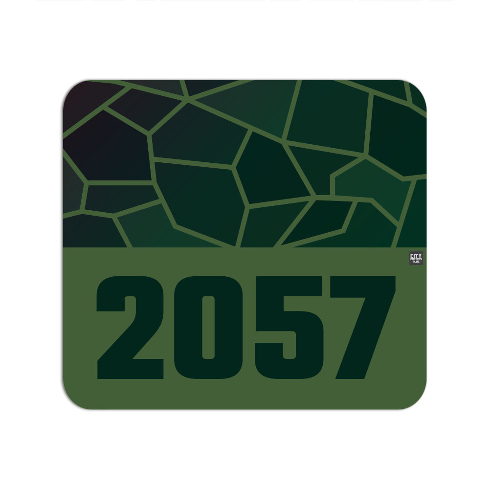 2057 Year Mousepad (Olive Green)