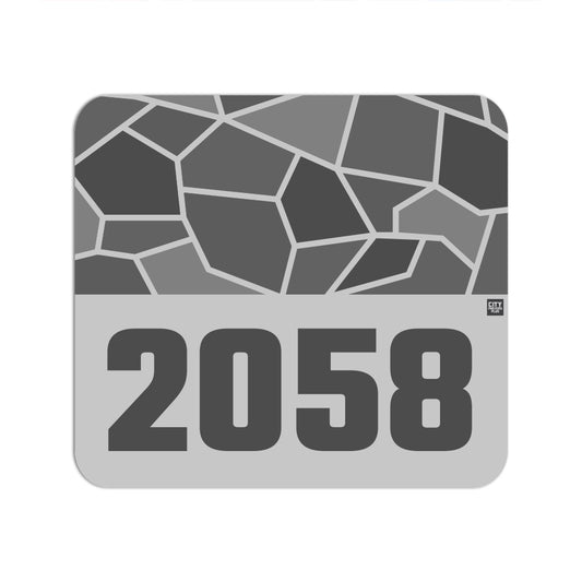 2058 Year Mousepad (Melange Grey)