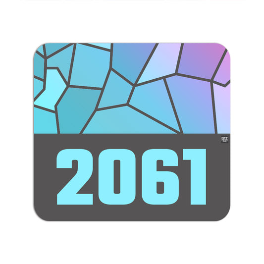2061 Year Mousepad (Charcoal Grey)