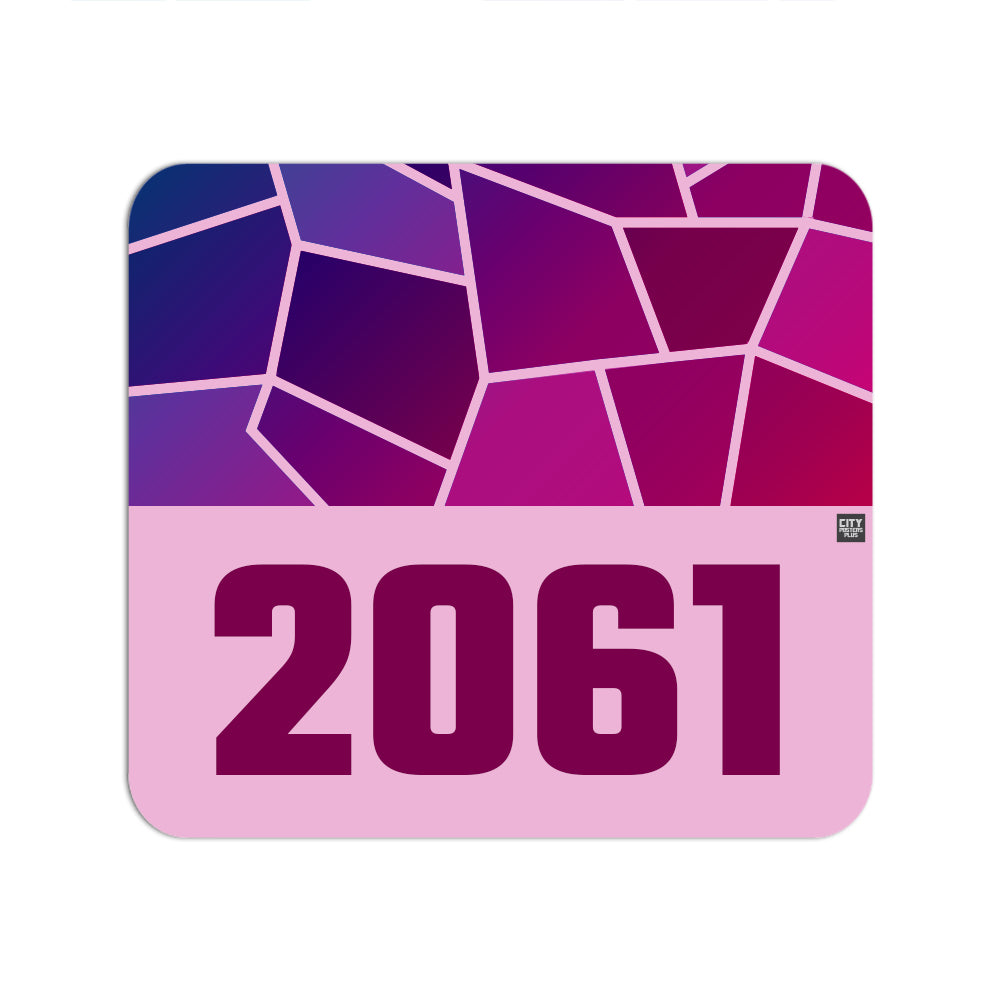 2061 Year Mousepad (Light Pink)