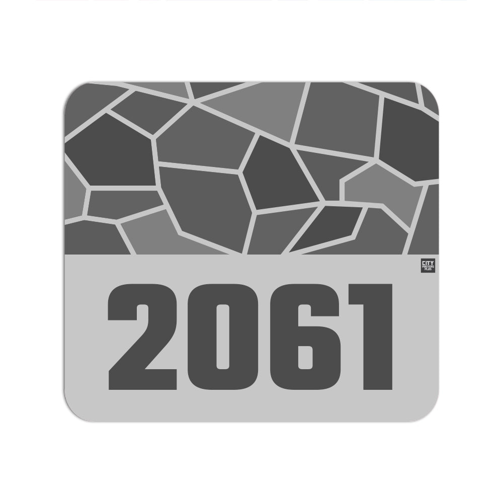 2061 Year Mousepad (Melange Grey)