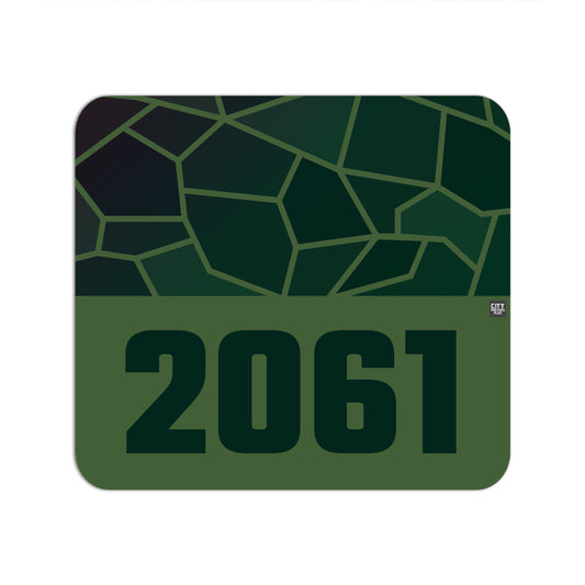 2061 Year Mousepad (Olive Green)