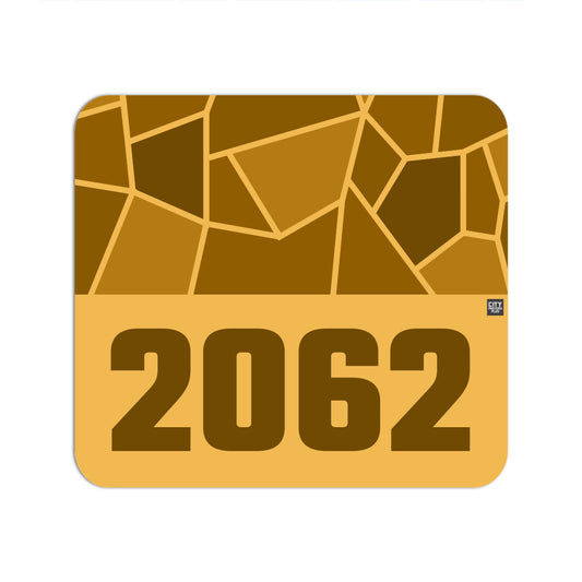 2062 Year Mousepad (Golden Yellow)