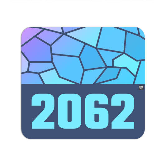 2062 Year Mousepad (Navy Blue)