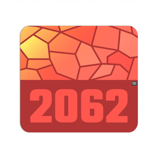 2062 Year Mousepad (Red)