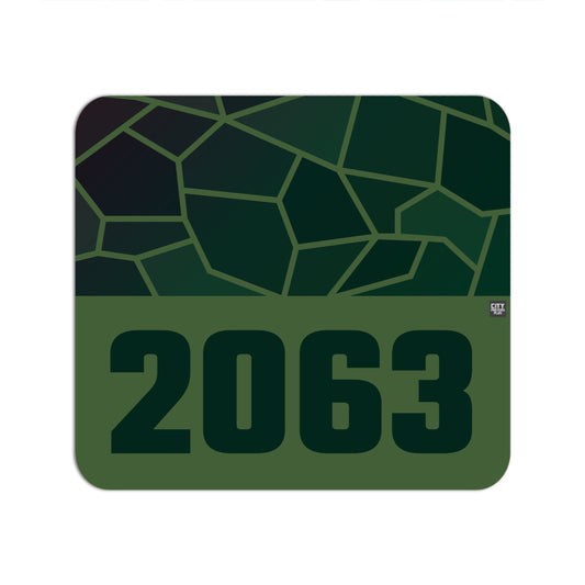 2063 Year Mousepad (Olive Green)