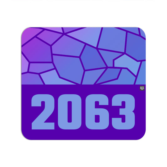 2063 Year Mousepad (Purple)