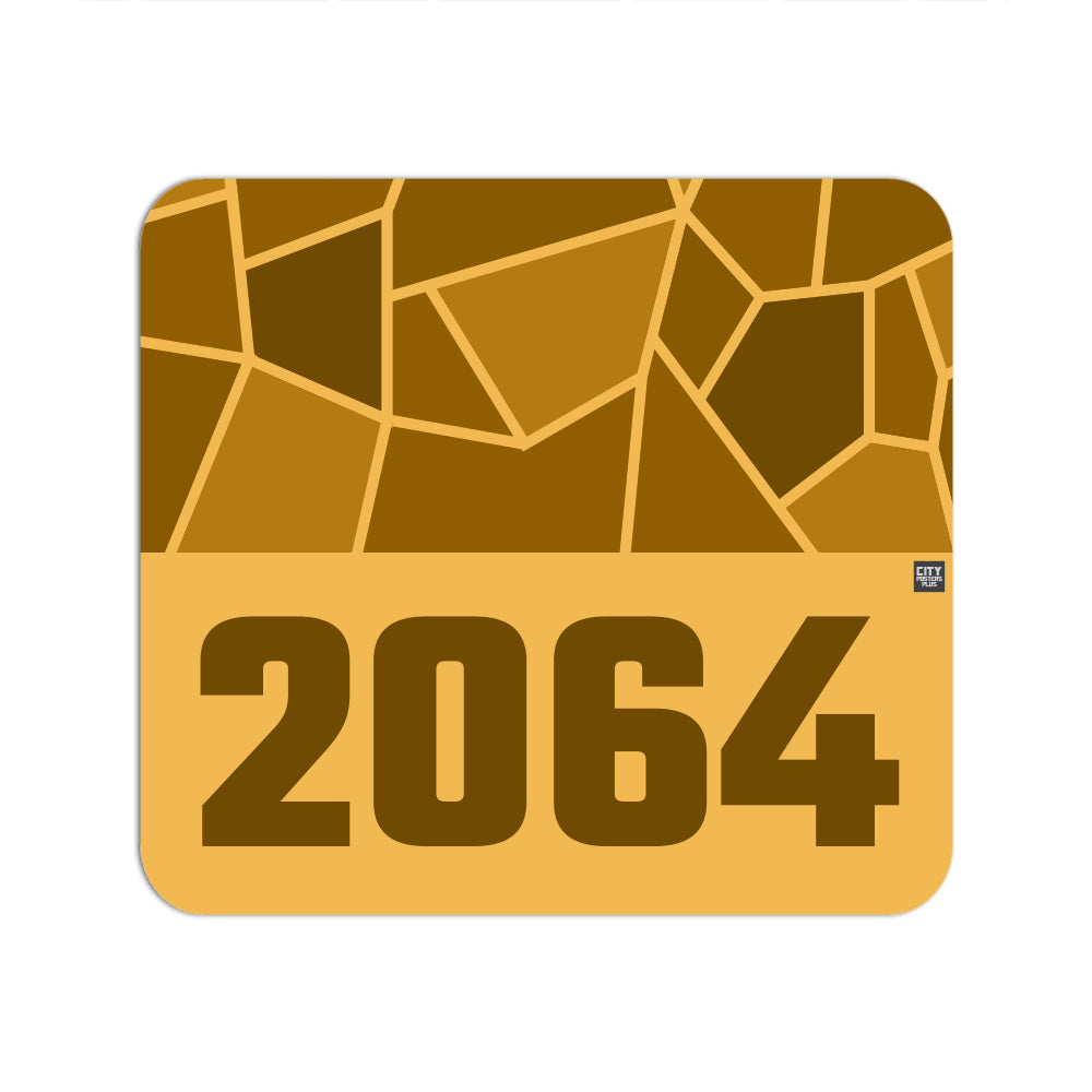 2064 Year Mousepad (Golden Yellow)