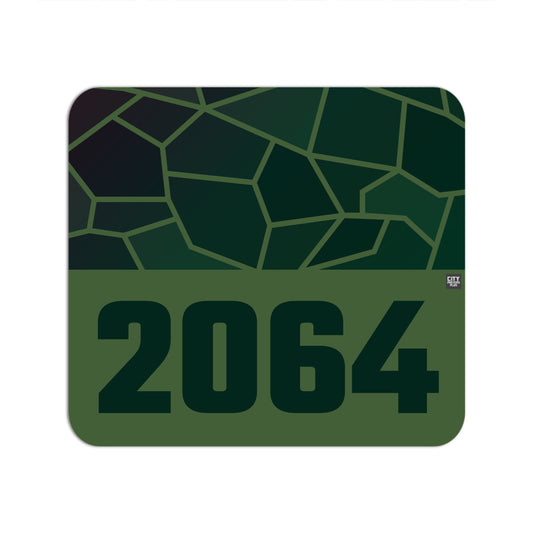 2064 Year Mousepad (Olive Green)