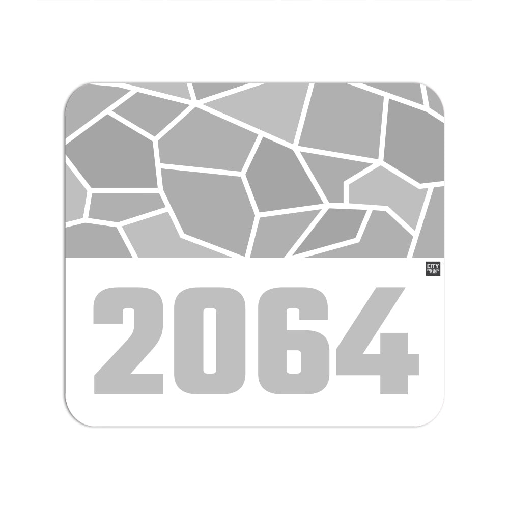 2064 Year Mousepad (White)