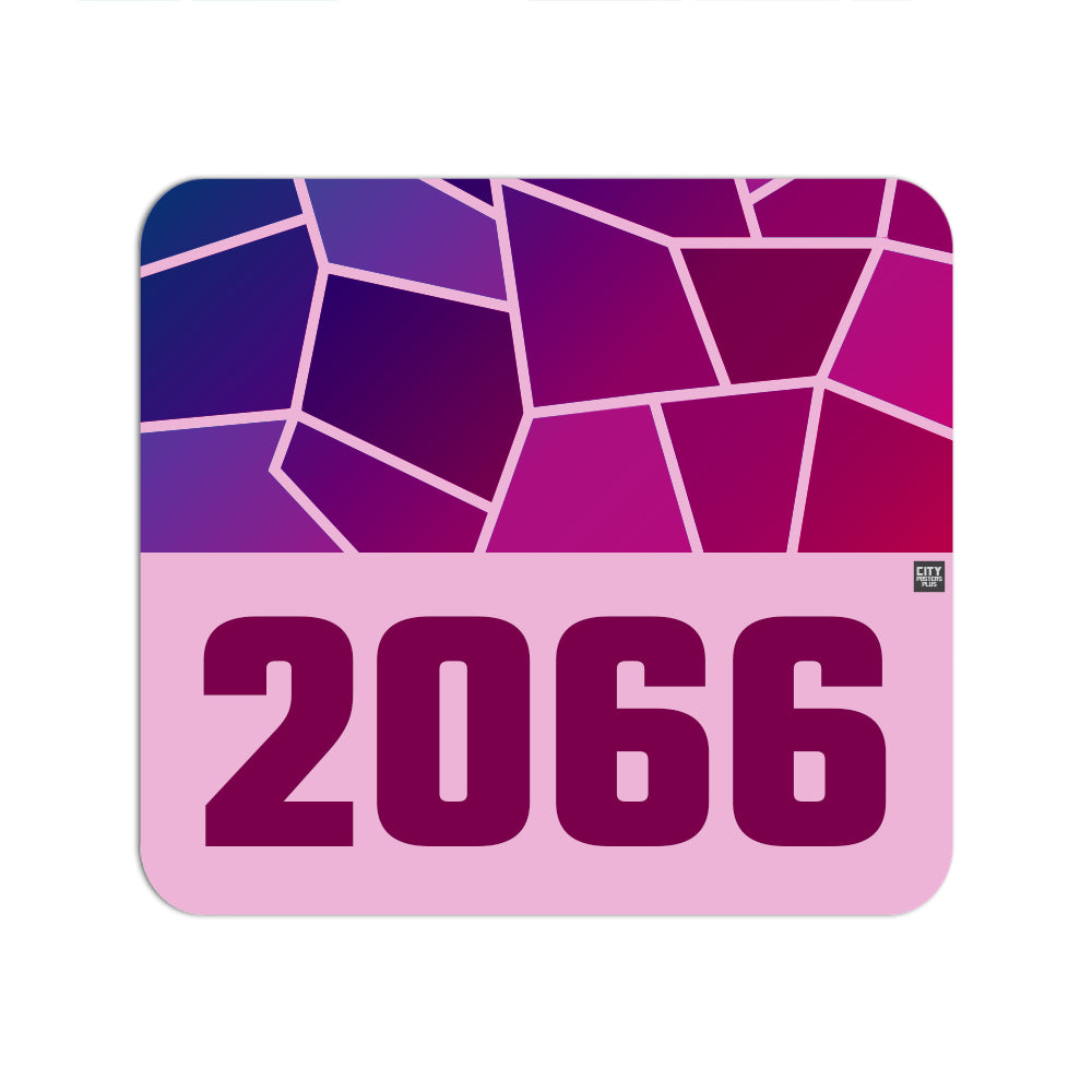 2066 Year Mousepad (Light Pink)