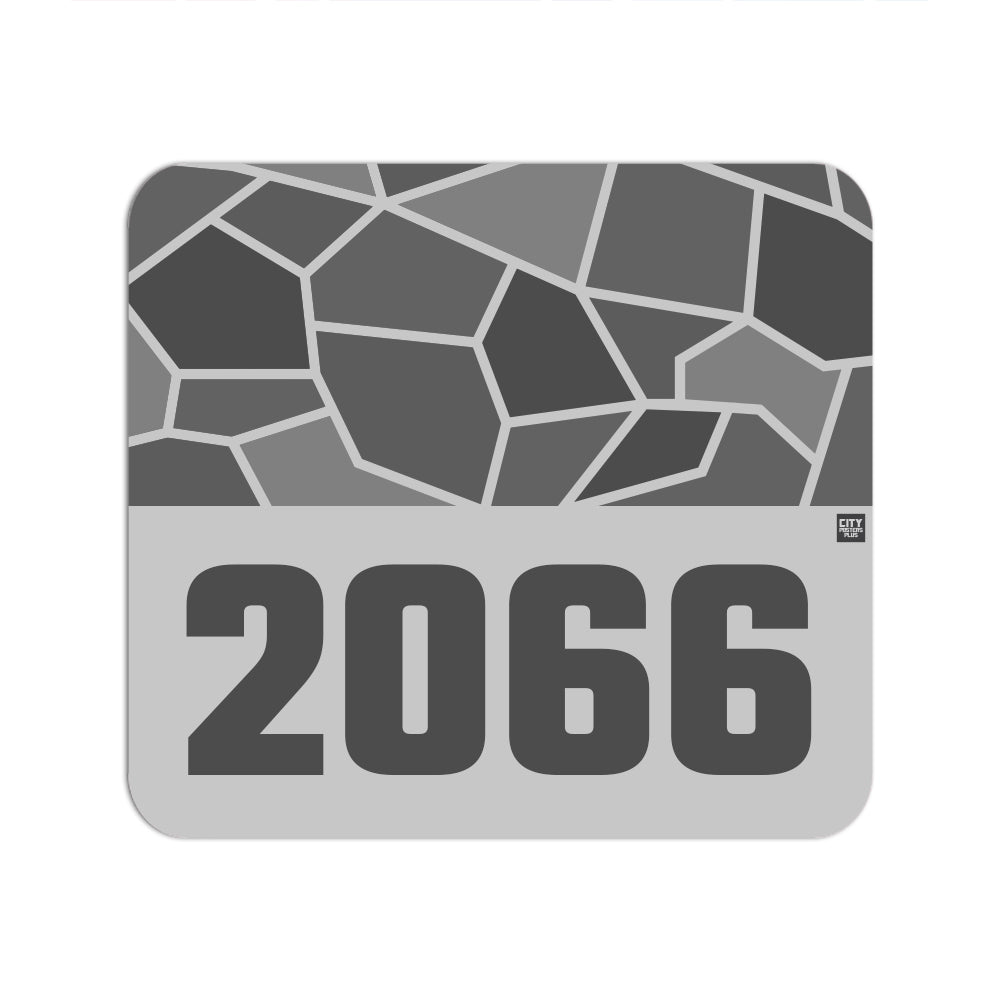 2066 Year Mousepad (Melange Grey)