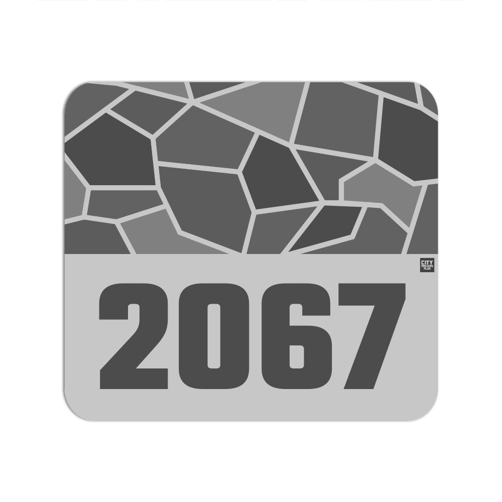 2067 Year Mousepad (Melange Grey)