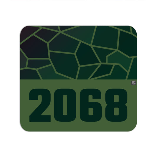2068 Year Mousepad (Olive Green)