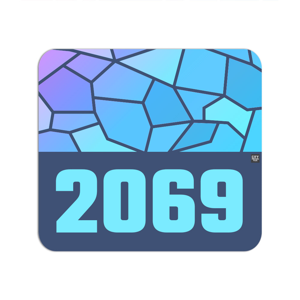 2069 Year Mousepad (Navy Blue)