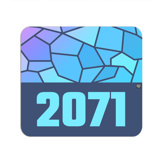 2071 Year Mousepad (Navy Blue)