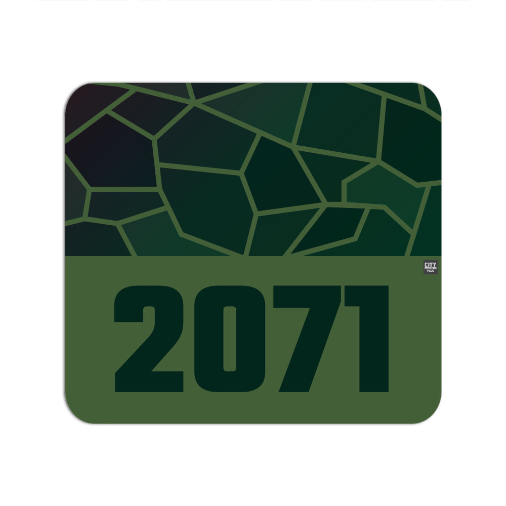 2071 Year Mousepad (Olive Green)