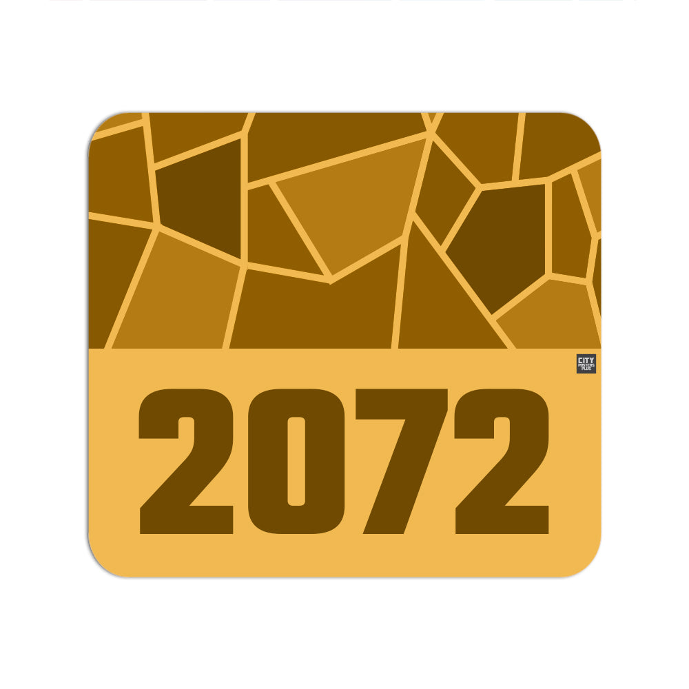 2072 Year Mousepad (Golden Yellow)