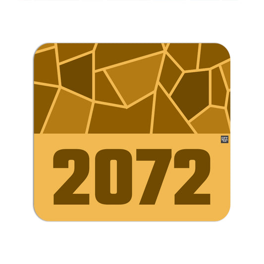 2072 Year Mousepad (Golden Yellow)