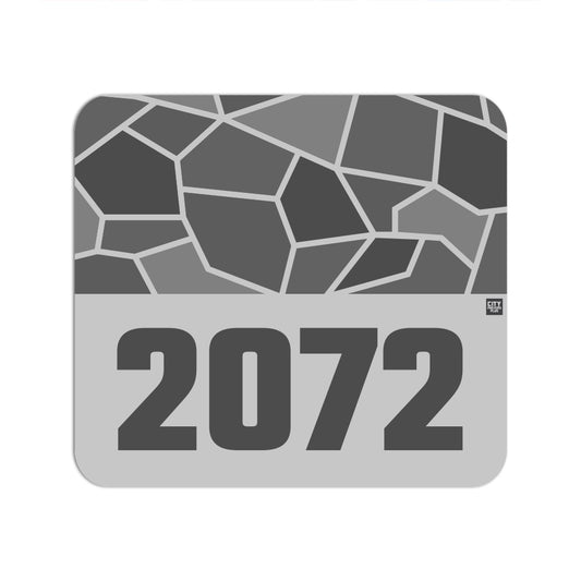 2072 Year Mousepad (Melange Grey)