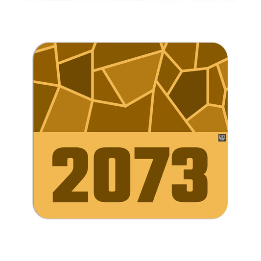 2073 Year Mousepad (Golden Yellow)