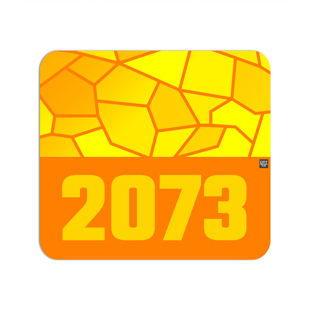 2073 Year Mousepad (Orange)
