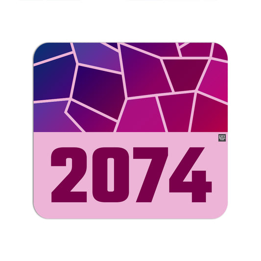 2074 Year Mousepad (Light Pink)