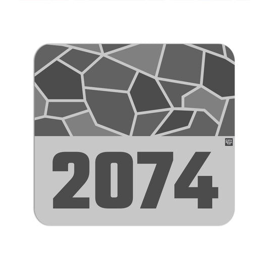 2074 Year Mousepad (Melange Grey)