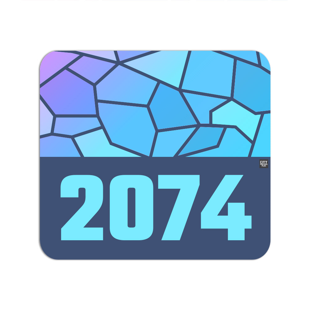 2074 Year Mousepad (Navy Blue)