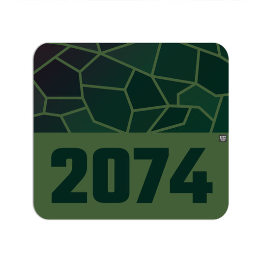 2074 Year Mousepad (Olive Green)